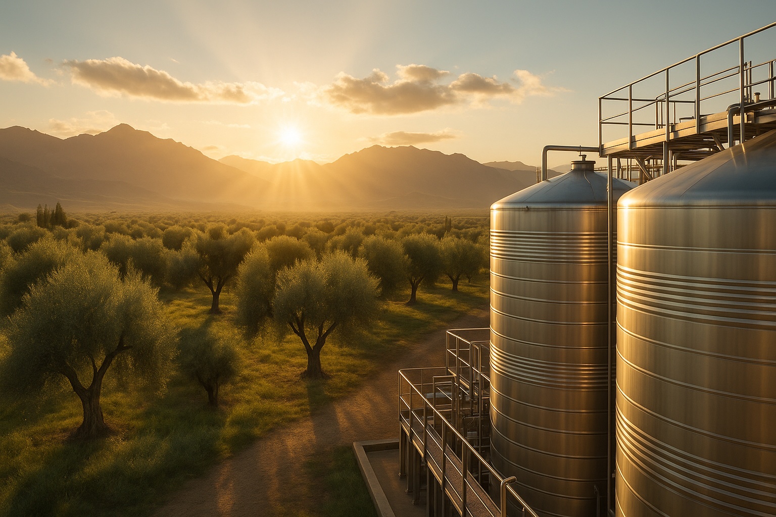 Koudgeperste olie productie